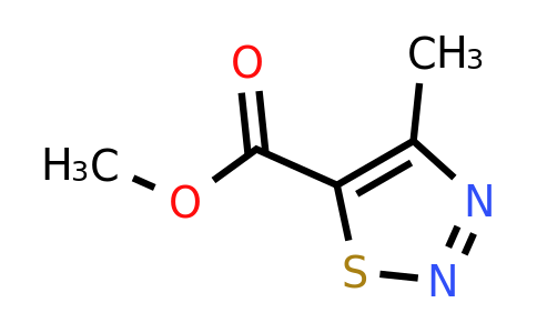 183298-93-3 | Methyl 4-methyl-1,2,3-thiadiazole-5-carboxylate