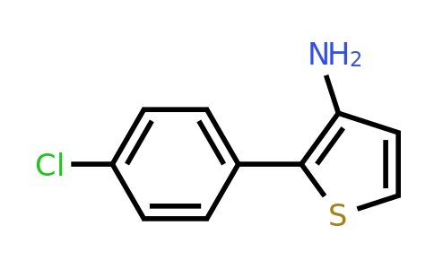 183676-87-1 | 2-(4-Chlorophenyl)thiophen-3-amine