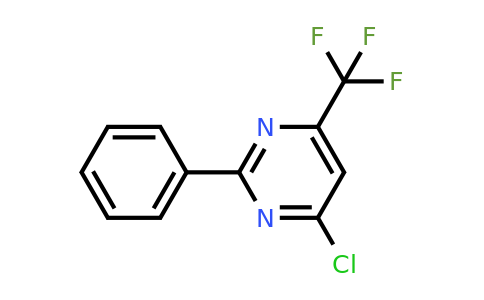 184109-83-9 | 4-Chloro-2-phenyl-6-(trifluoromethyl)pyrimidine