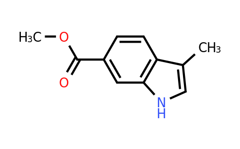 184151-49-3 | Methyl 3-methyl-1H-indole-6-carboxylate