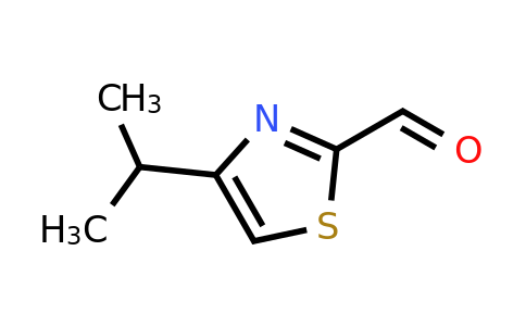 184154-42-5 | 4-Isopropylthiazole-2-carbaldehyde