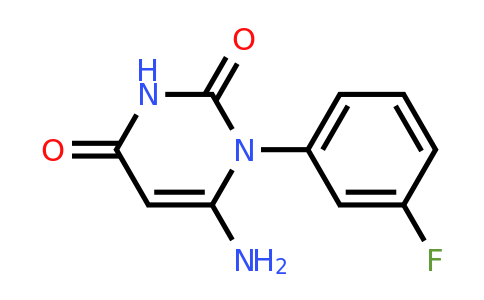 18464-28-3 | 6-Amino-1-(3-fluorophenyl)pyrimidine-2,4(1H,3H)-dione