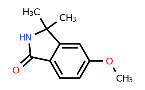 184906-29-4 | 5-Methoxy-3,3-dimethylisoindolin-1-one
