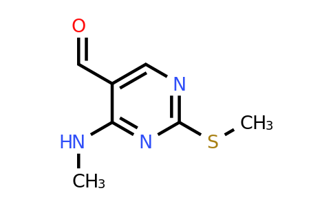 185040-32-8 | 4-(Methylamino)-2-(methylthio)pyrimidine-5-carbaldehyde