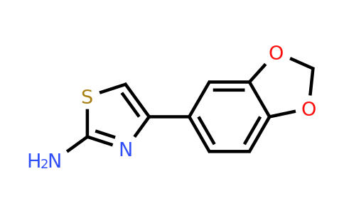 185613-91-6 | 4-(Benzo[d][1,3]dioxol-5-yl)thiazol-2-amine