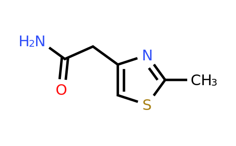 185623-66-9 | 2-(2-Methyl-1,3-thiazol-4-yl)acetamide