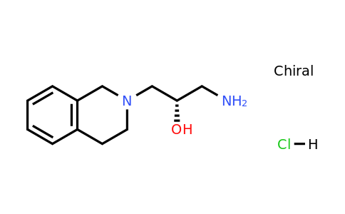 1858273-09-2 | (S)-1-Amino-3-(3,4-dihydroisoquinolin-2(1H)-yl)propan-2-ol hydrochloride