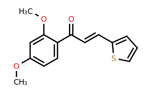 18594-21-3 | (2E)-1-(2,4-Dimethoxyphenyl)-3-(thiophen-2-yl)prop-2-en-1-one