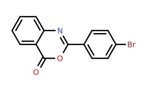 18600-53-8 | 2-(4-Bromophenyl)-4H-benzo[d][1,3]oxazin-4-one