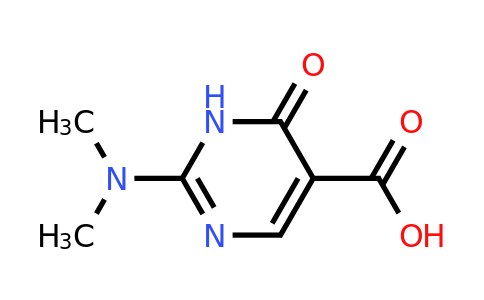 186130-63-2 | 2-(Dimethylamino)-6-oxo-1,6-dihydropyrimidine-5-carboxylic acid