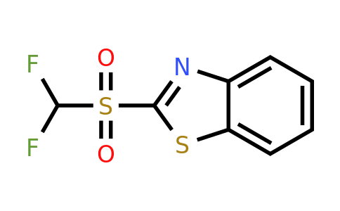 186204-66-0 | 2-((Difluoromethyl)sulfonyl)benzo[d]thiazole