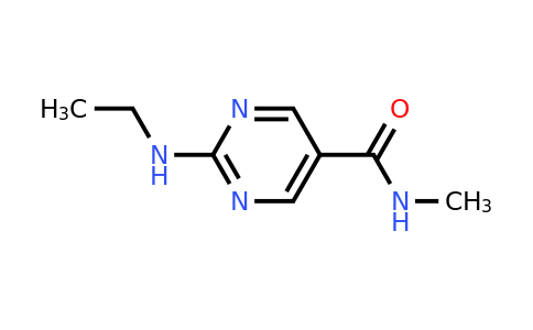 1862914-34-8 | 2-(Ethylamino)-N-methylpyrimidine-5-carboxamide