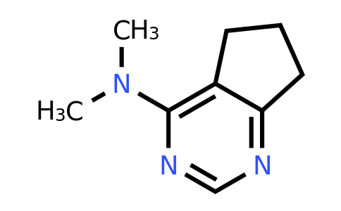 1863319-16-7 | N,N-dimethyl-5H,6H,7H-cyclopenta[d]pyrimidin-4-amine