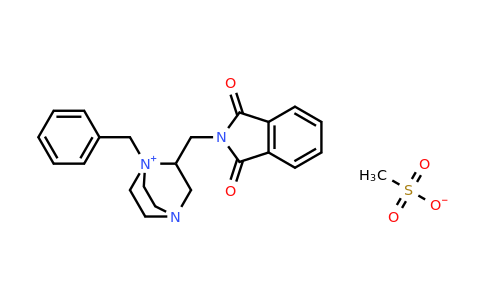186348-48-1 | 1-Benzyl-2-((1,3-dioxoisoindolin-2-yl)methyl)-1,4-diazabicyclo[2.2.2]octan-1-ium methanesulfonate