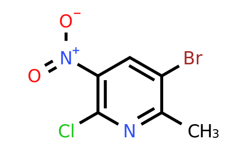 186413-75-2 | 3-Bromo-6-chloro-2-methyl-5-nitropyridine