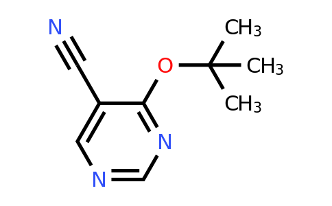 1864685-55-1 | 4-(tert-Butoxy)pyrimidine-5-carbonitrile