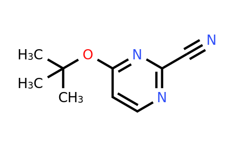 1864926-96-4 | 4-tert-Butoxy-pyrimidine-2-carbonitrile
