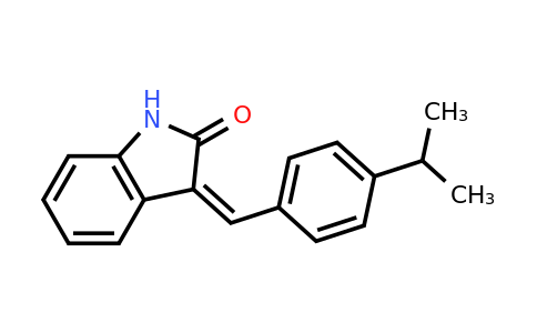186611-55-2 | 1,3-Dihydro-3-[[4-(1-methylethyl)phenyl]methylene]-2H-indol-2-one