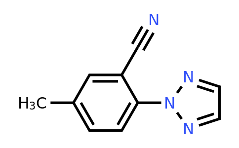 1872366-06-7 | 5-Methyl-2-(2H-1,2,3-triazol-2-yl)benzonitrile