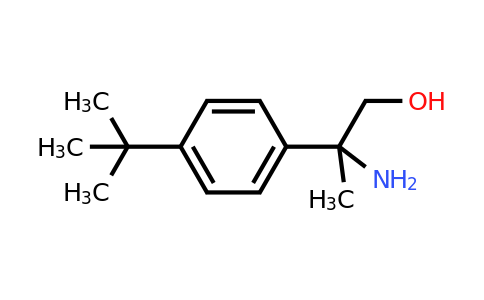 2-Amino-2-(4-(tert-butyl)phenyl)propan-1-ol