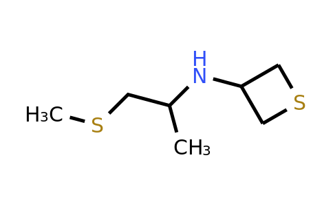 1877615-48-9 | N-[1-(methylsulfanyl)propan-2-yl]thietan-3-amine