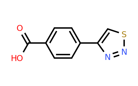 187999-31-1 | 4-(1,2,3-Thiadiazol-4-yl)benzoic acid
