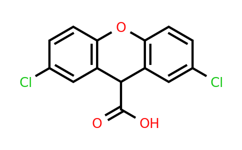 188027-95-4 | 2,7-Dichloro-9H-xanthene-9-carboxylic acid
