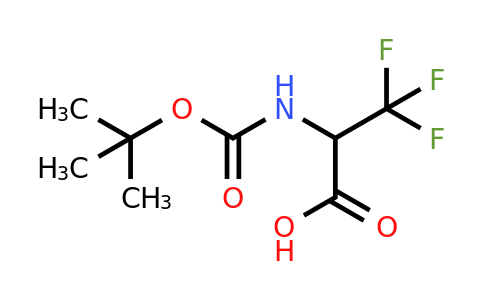 2-((tert-Butoxycarbonyl)amino)-3,3,3-trifluoropropanoic acid