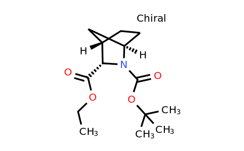 188057-42-3 | O2-tert-butyl O3-ethyl (1R,3S,4S)-2-azabicyclo[2.2.1]heptane-2,3-dicarboxylate