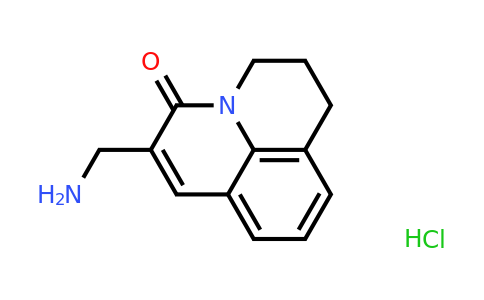1881322-03-7 | 6-(Aminomethyl)-2,3-dihydro-1H,5H-pyrido[3,2,1-ij]quinolin-5-one hydrochloride
