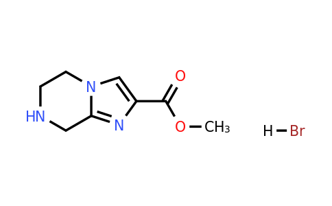 Methyl 5,6,7,8-tetrahydroimidazo[1,2-a]pyrazine-2-carboxylate hydrobromide