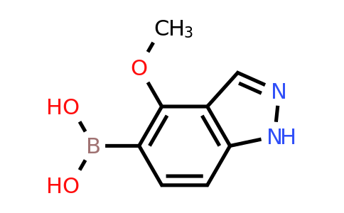 1887059-96-2 | (4-Methoxy-1H-indazol-5-yl)boronic acid