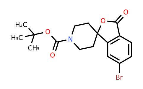 1887236-99-8 | tert-Butyl 6-bromo-3-oxo-3H-spiro[isobenzofuran-1,4'-piperidine]-1'-carboxylate