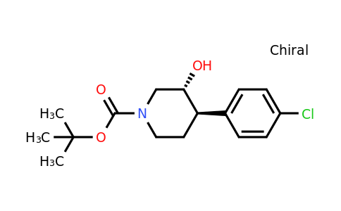 tert-Butyl(3R,4R)-4-(4-chlorophenyl)-3-hydroxypiperidine-1-carboxylate