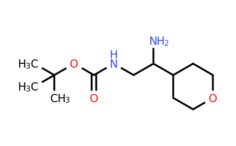 1889688-16-7 | tert-butyl N-[2-amino-2-(oxan-4-yl)ethyl]carbamate