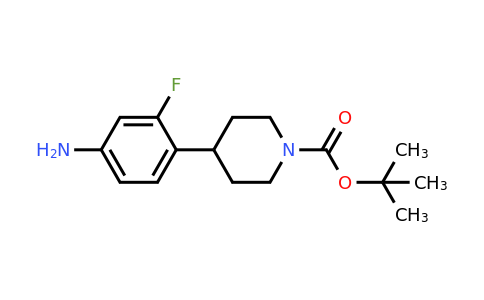 188975-15-7 | Tert-butyl 4-(4-amino-2-fluorophenyl)piperidine-1-carboxylate