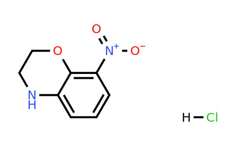 1890308-70-9 | 8-Nitro-3,4-dihydro-2H-benzo[b][1,4]oxazine hydrochloride