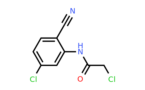 189083-68-9 | 2-Chloro-n-(5-chloro-2-cyanophenyl)acetamide