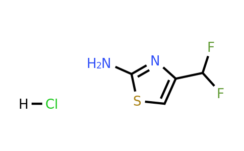 1891208-44-8 | 4-(Difluoromethyl)thiazol-2-amine hydrochloride