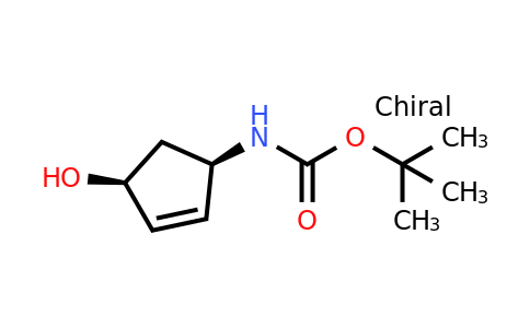 189625-12-5 | tert-Butyl ((1R,4S)-4-hydroxycyclopent-2-en-1-yl)carbamate