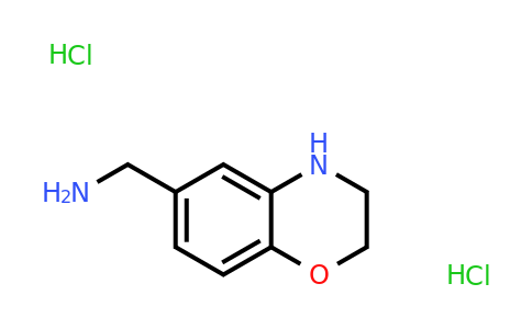 1896402-90-6 | (3,4-Dihydro-2h-benzo[b][1,4]oxazin-6-yl)methanamine dihydrochloride