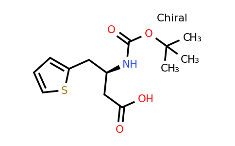 190190-47-7 | (S)-3-((tert-Butoxycarbonyl)amino)-4-(thiophen-2-yl)butanoic acid