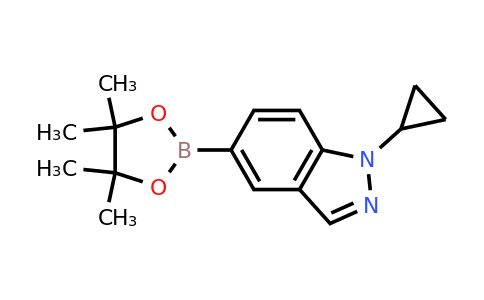 1902978-23-7 | 1-Cyclopropyl-5-(4,4,5,5-tetramethyl-1,3,2-dioxaborolan-2-yl)-1H-indazole