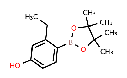 3-Ethyl-4-(4,4,5,5-tetramethyl-1,3,2-dioxaborolan-2-yl)phenol