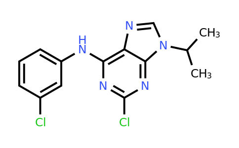 190654-78-5 | 2-Chloro-N-(3-chlorophenyl)-9-isopropyl-9H-purin-6-amine