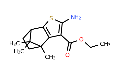 190718-16-2 | Ethyl 2-Amino-4,8,8-trimethyl-4,5,6,7-tetrahydro-4,7-methanobenzo[b]thiophene-3-carboxylate