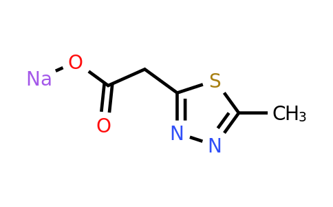 1909316-87-5 | Sodium 2-(5-methyl-1,3,4-thiadiazol-2-yl)acetate