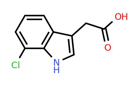 1912-41-0 | 2-(7-Chloro-1H-indol-3-yl)acetic acid