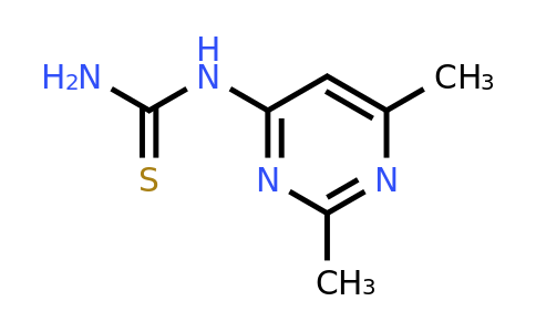 1913-09-3 | 1-(2,6-Dimethylpyrimidin-4-yl)thiourea