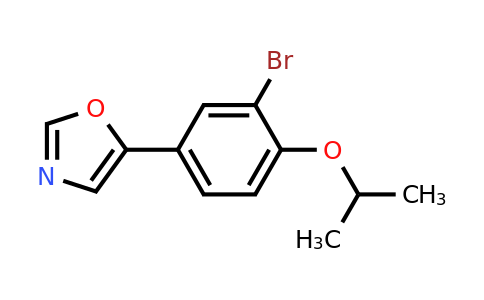 191602-85-4 | 5-(3-Bromo-4-isopropoxyphenyl)oxazole